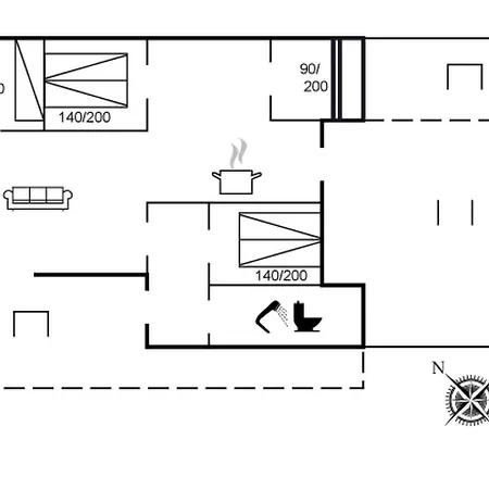 別荘 Svanborg - 40m From The Sea By Interhome